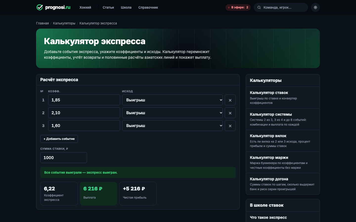 Результат проекта